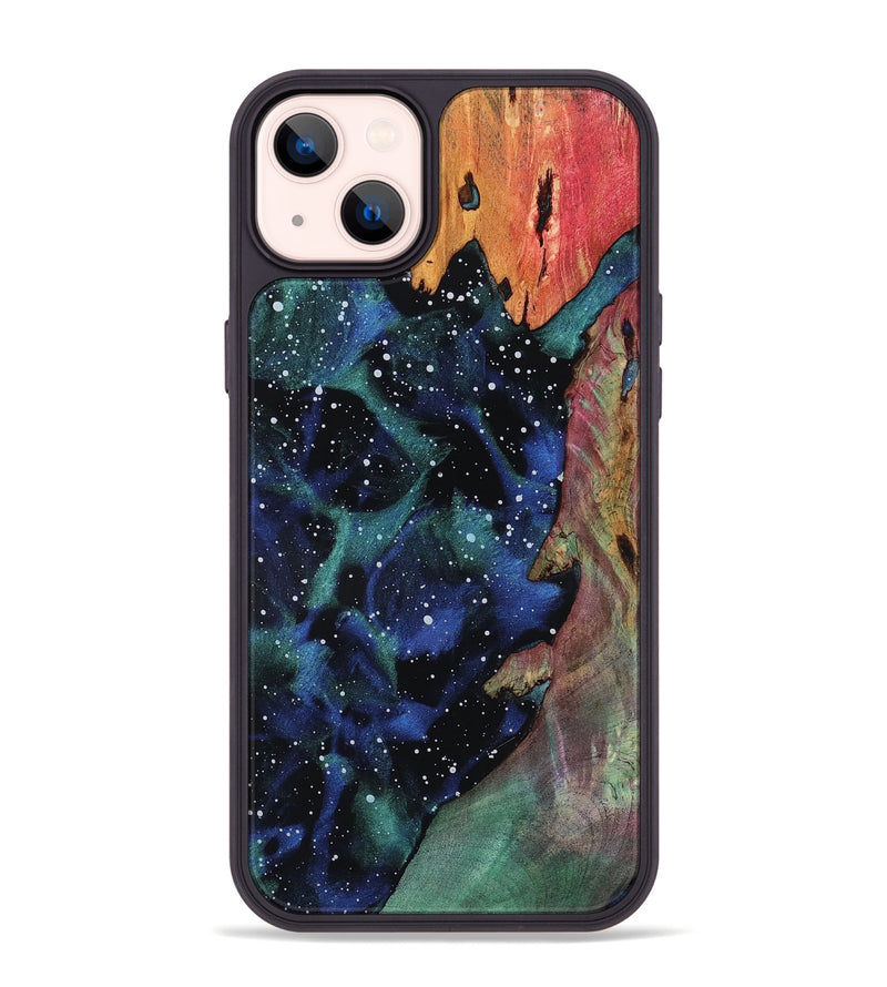 iPhone 14 Plus Wood Phone Case - Saniya (Cosmos, 818579)