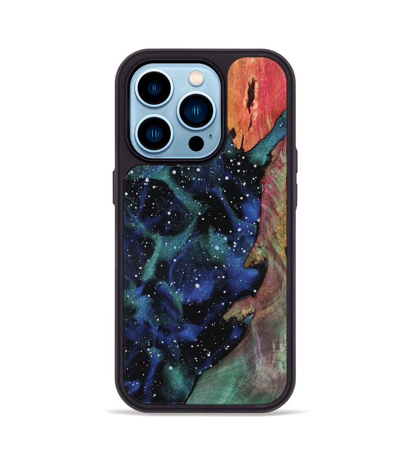 iPhone 14 Pro Wood Phone Case - Saniya (Cosmos, 818579)