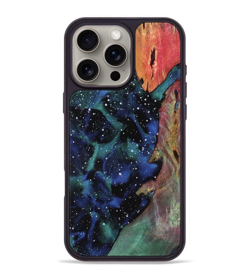 iPhone 16 Pro Max Wood Phone Case - Saniya (Cosmos, 818579)
