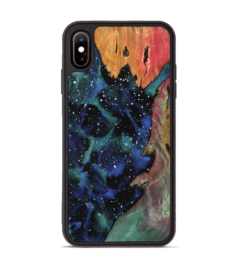 iPhone Xs Max Wood Phone Case - Saniya (Cosmos, 818579)