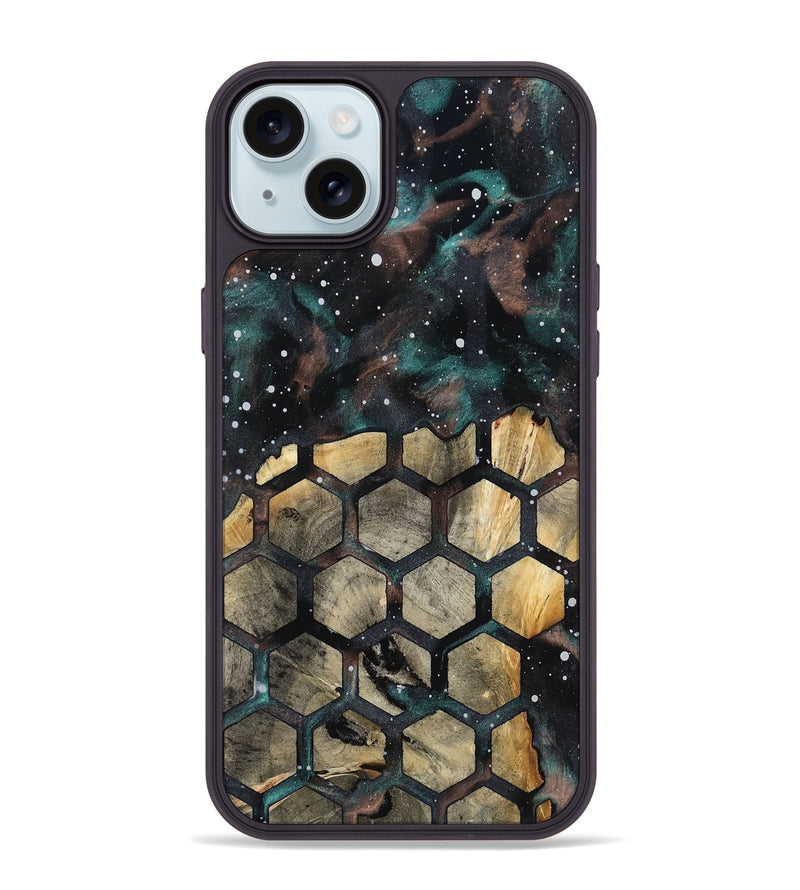 iPhone 15 Plus Wood Phone Case - Ludwig (Cosmos, 818580)