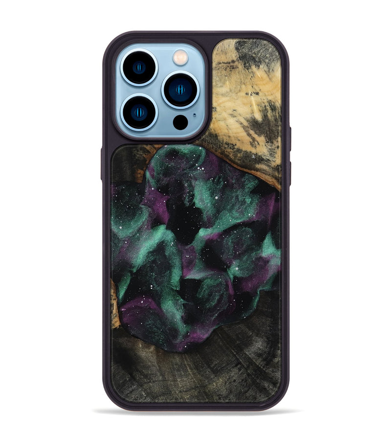iPhone 14 Pro Max Wood Phone Case - Cary (Cosmos, 818582)