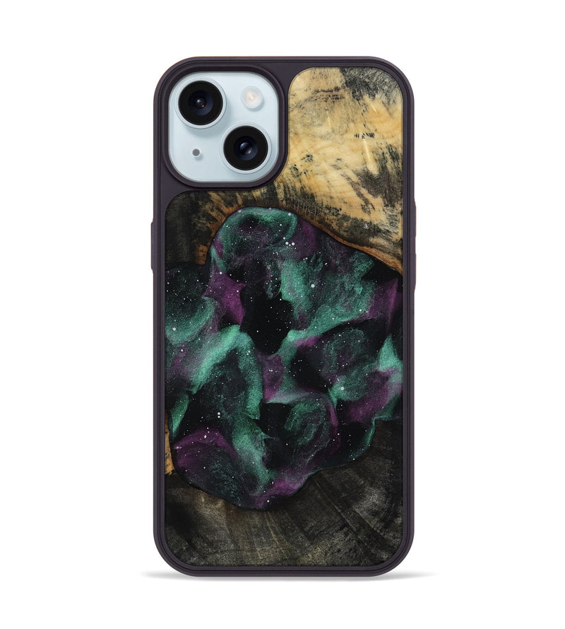 iPhone 15 Wood Phone Case - Cary (Cosmos, 818582)