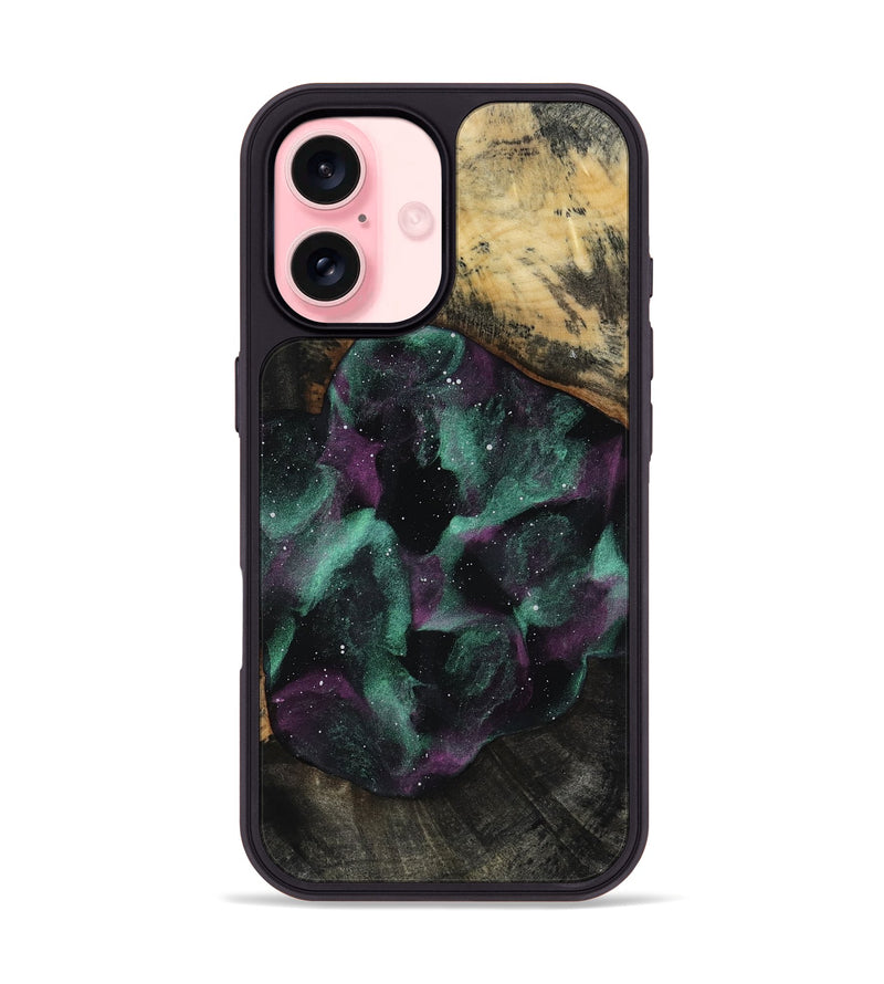 iPhone 16 Wood Phone Case - Cary (Cosmos, 818582)