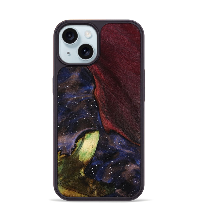 iPhone 15 Wood Phone Case - Tessa (Cosmos, 818584)