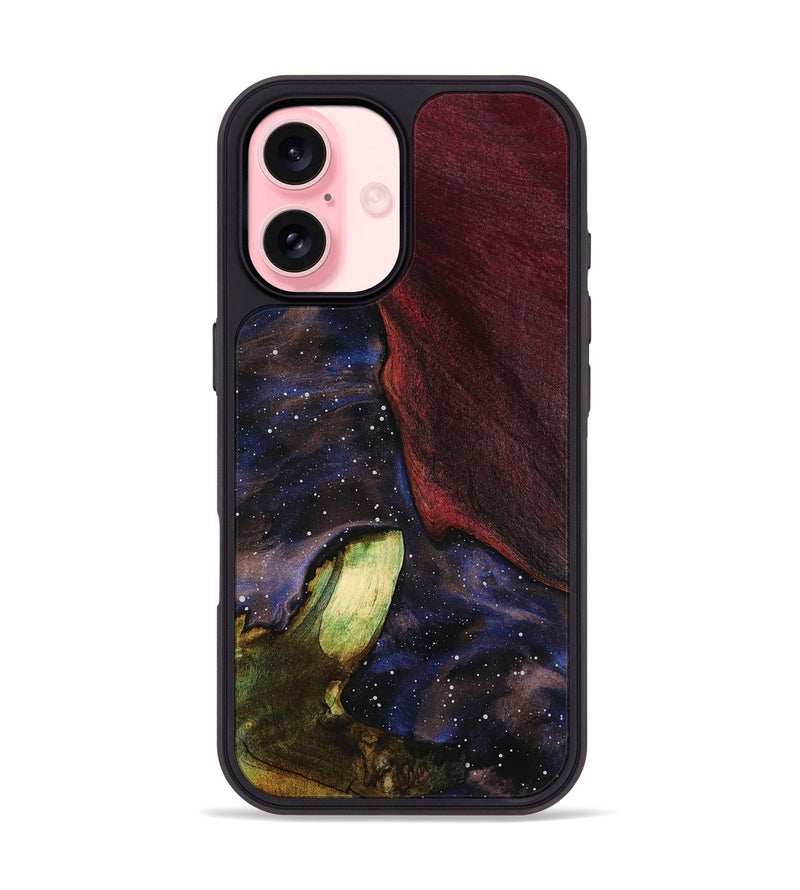iPhone 16 Wood Phone Case - Tessa (Cosmos, 818584)
