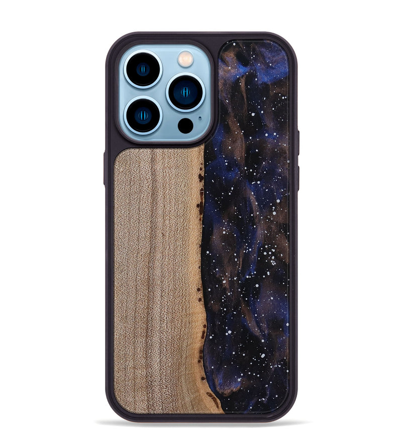 iPhone 14 Pro Max Wood Phone Case - Sherrie (Cosmos, 818585)