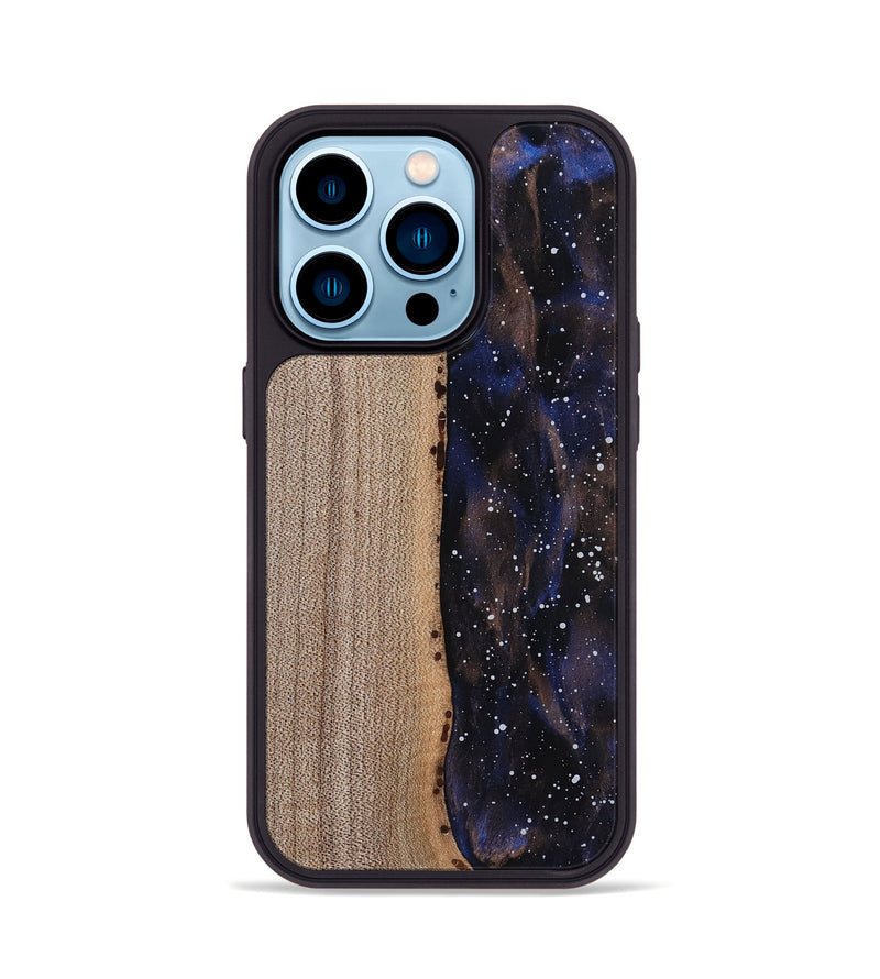 iPhone 14 Pro Wood Phone Case - Sherrie (Cosmos, 818585)
