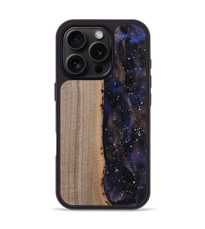 iPhone 16 Pro Wood Phone Case - Sherrie (Cosmos, 818585)