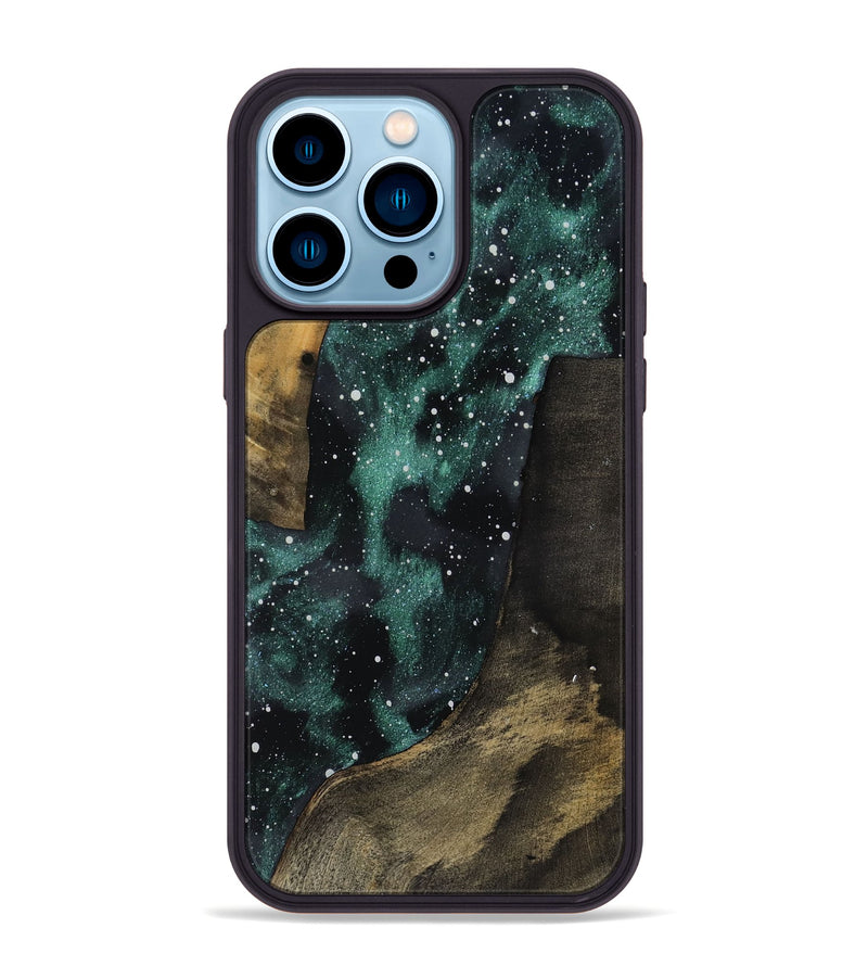iPhone 14 Pro Max Wood Phone Case - Athena (Cosmos, 818587)