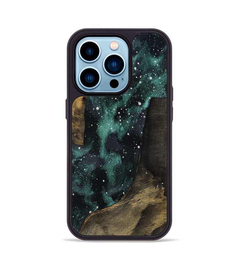 iPhone 14 Pro Wood Phone Case - Athena (Cosmos, 818587)