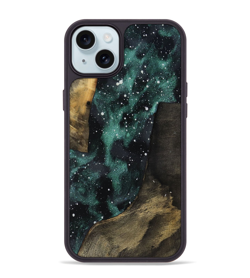 iPhone 15 Plus Wood Phone Case - Athena (Cosmos, 818587)