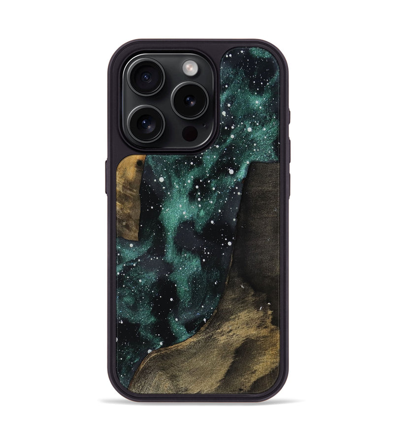 iPhone 15 Pro Wood Phone Case - Athena (Cosmos, 818587)
