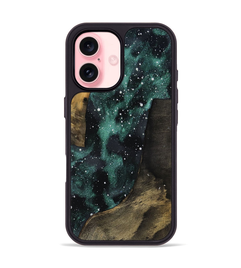 iPhone 16 Wood Phone Case - Athena (Cosmos, 818587)