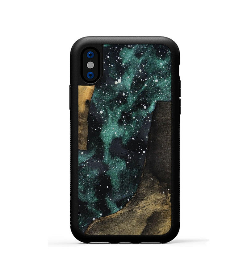 iPhone Xs Wood Phone Case - Athena (Cosmos, 818587)