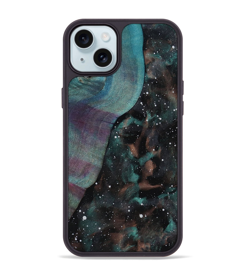 iPhone 15 Plus Wood Phone Case - Emery (Cosmos, 818589)