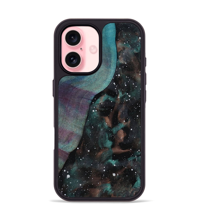 iPhone 16 Wood Phone Case - Emery (Cosmos, 818589)