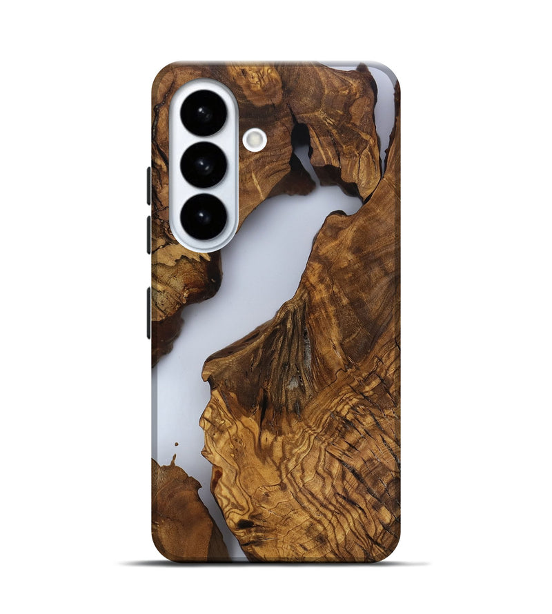 Galaxy S26 Wood Live Edge Phone Case - Gustave (Clear, 818590)