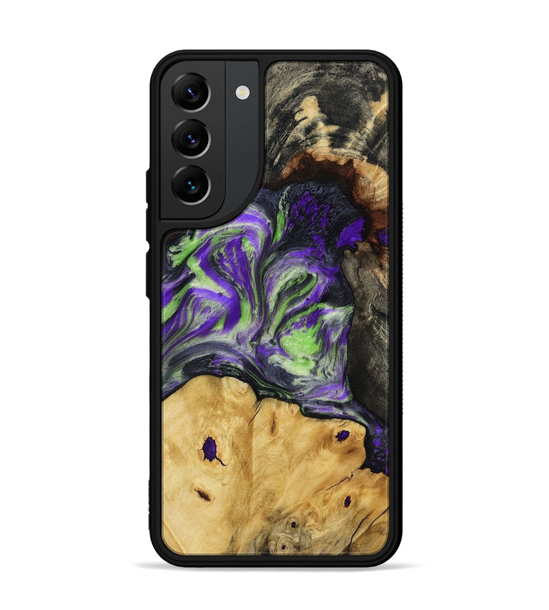 Galaxy S22 Plus Wood Phone Case - Reba (Purple, 818595)