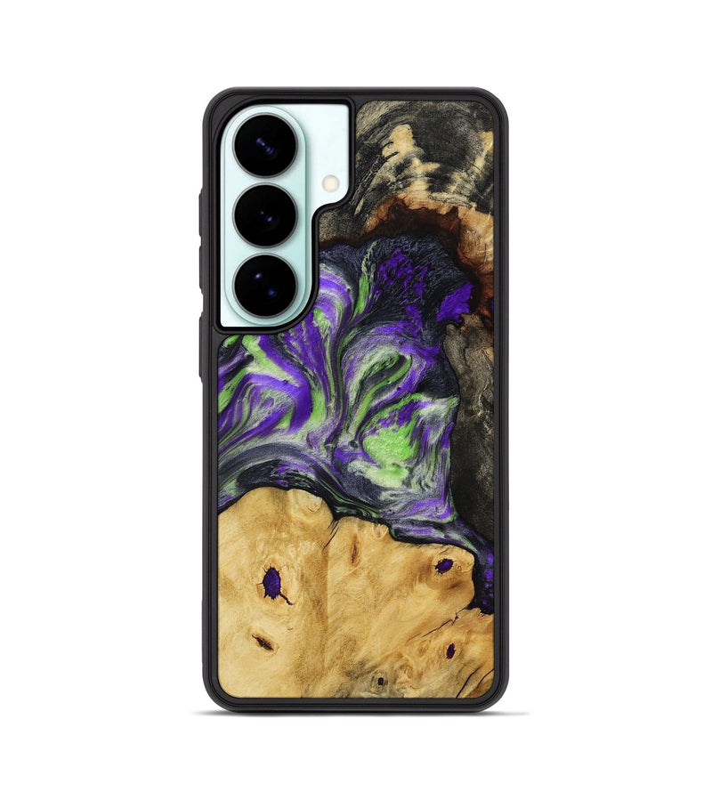 Galaxy S26 Wood Phone Case - Reba (Purple, 818595)