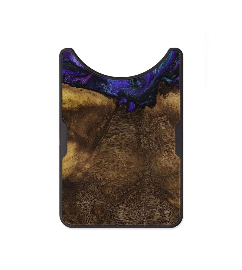 Alloy Wood Wallet - Roswell (Purple, 818597)