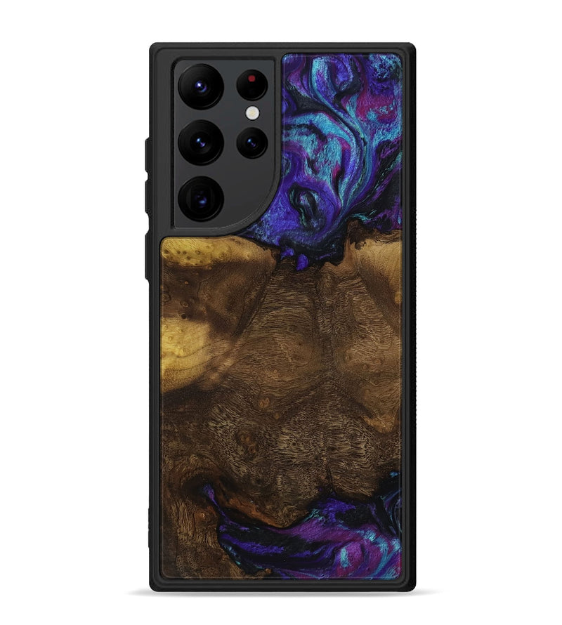 Galaxy S22 Ultra Wood Phone Case - Roswell (Purple, 818597)