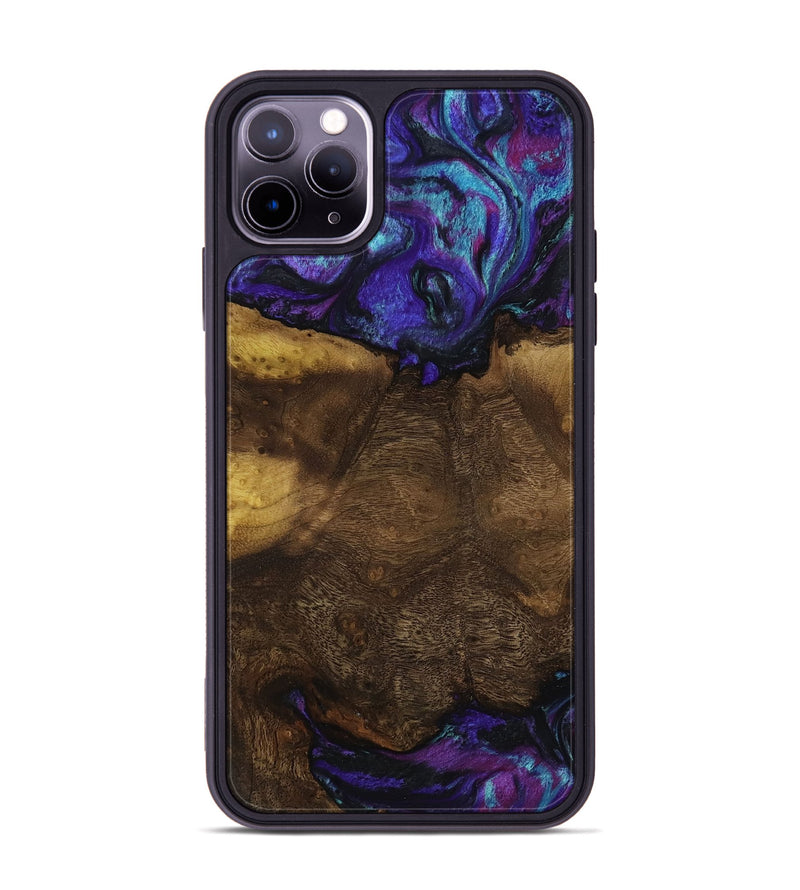 iPhone 11 Pro Max Wood Phone Case - Roswell (Purple, 818597)