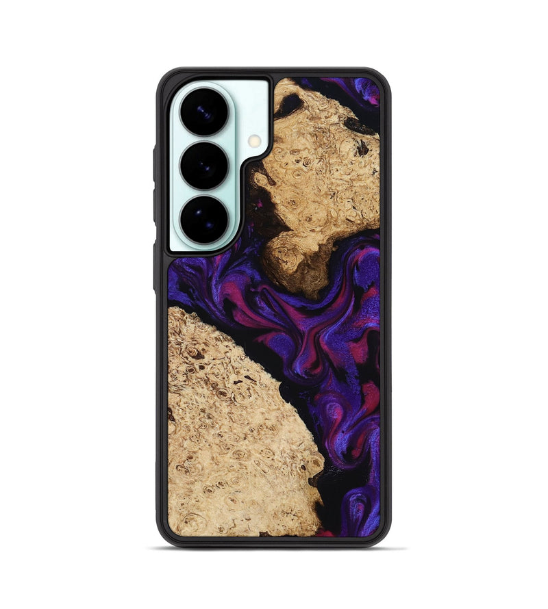 Galaxy S26 Wood Phone Case - Gia (Purple, 818598)