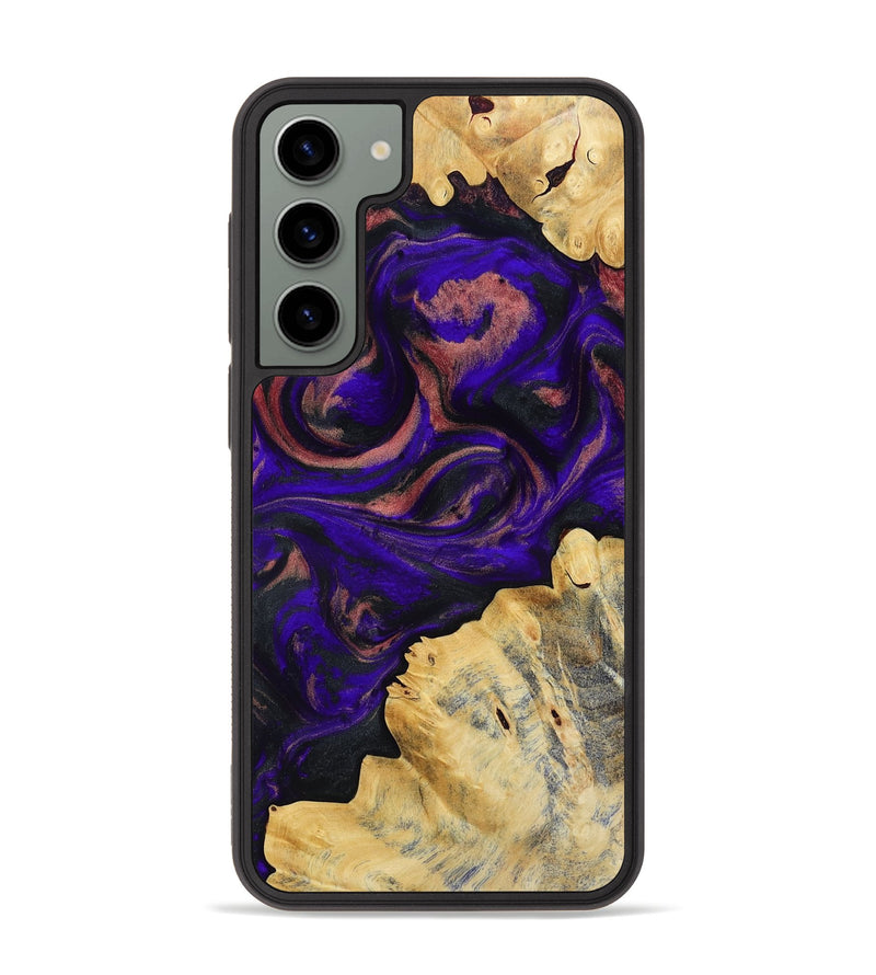 Galaxy S23 Plus Wood Phone Case - Nat (Purple, 818600)