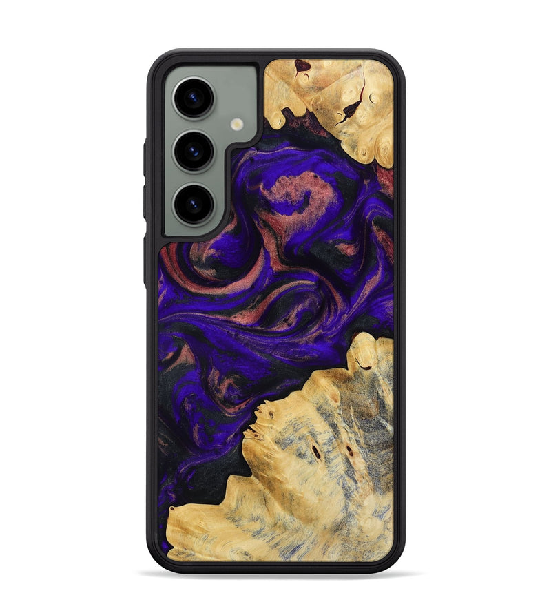 Galaxy S24 Plus Wood Phone Case - Nat (Purple, 818600)