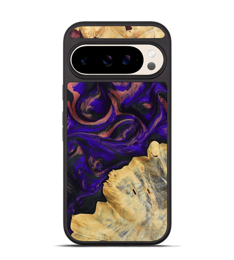 Pixel 10 Pro Wood Phone Case - Nat (Purple, 818600)