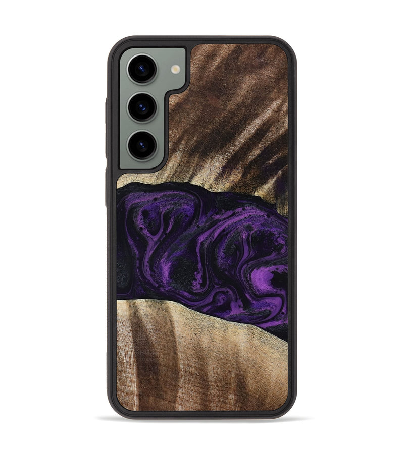 Galaxy S23 Plus Wood Phone Case - Brook (Purple, 818601)