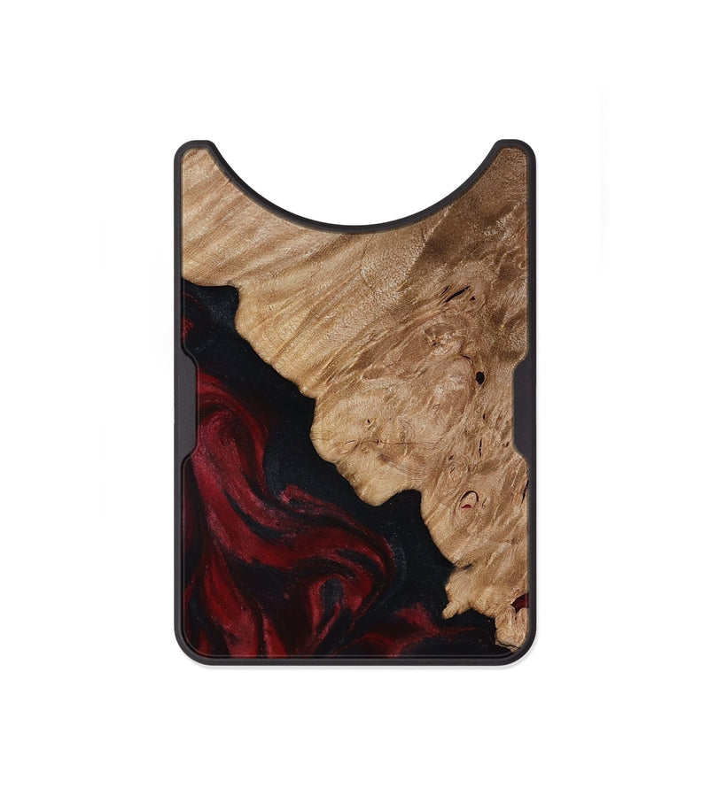 Alloy Wood Wallet - Elton (Red, 818603)