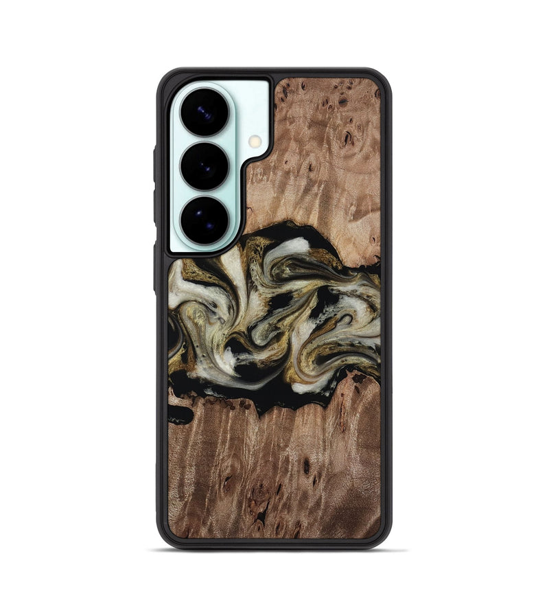 Galaxy S26 Wood Phone Case - Zora (Black & White, 818604)