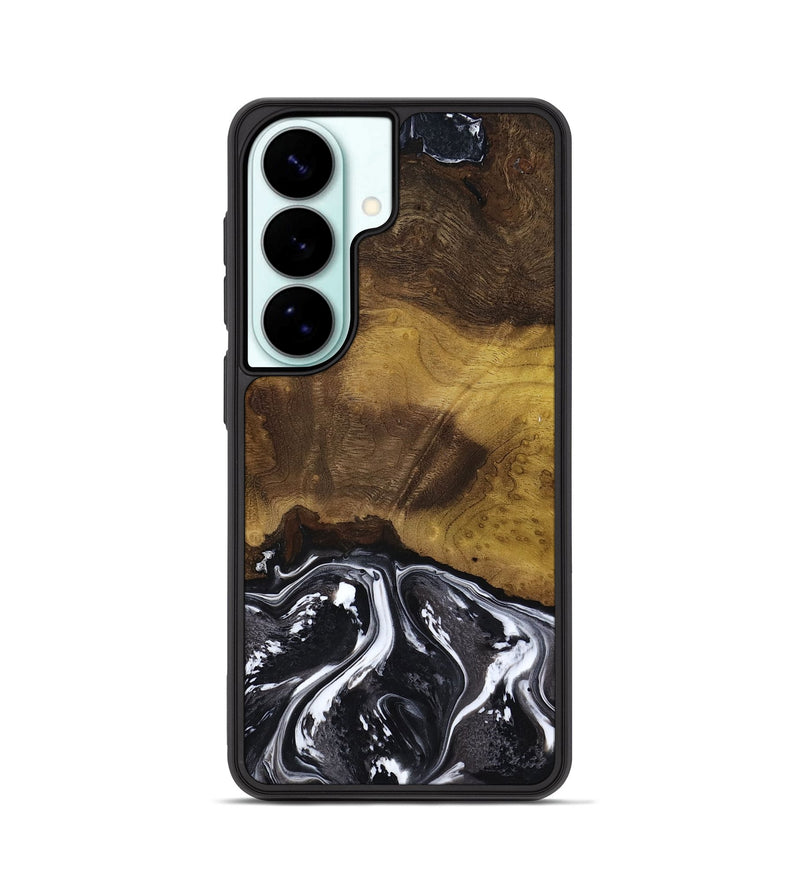 Galaxy S26 Wood Phone Case - Fabian (Black & White, 818606)