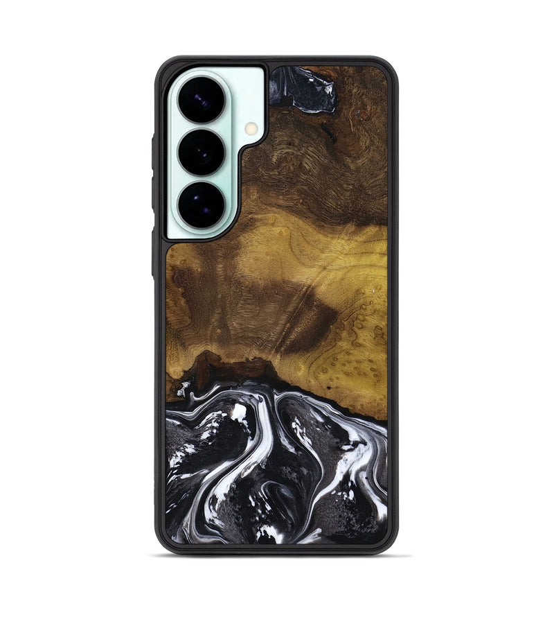 Galaxy S26 Plus Wood Phone Case - Fabian (Black & White, 818606)