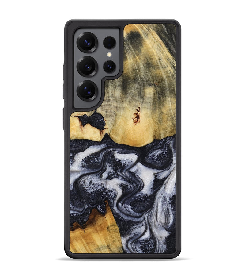 Galaxy S25 Ultra Wood Phone Case - Neva (Black & White, 818607)