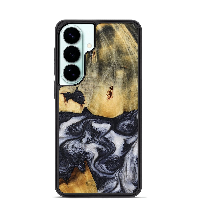 Galaxy S26 Plus Wood Phone Case - Neva (Black & White, 818607)
