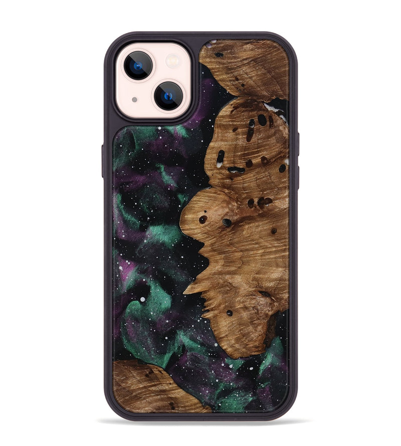 iPhone 14 Plus Wood Phone Case - Mariam (Cosmos, 818612)