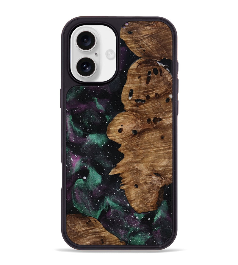 iPhone 16 Plus Wood Phone Case - Mariam (Cosmos, 818612)