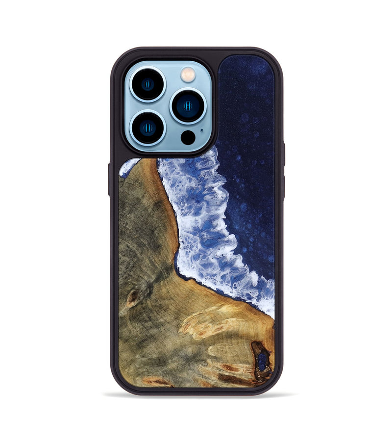 iPhone 14 Pro Wood Phone Case - Luvenia (Coastal, 818626)