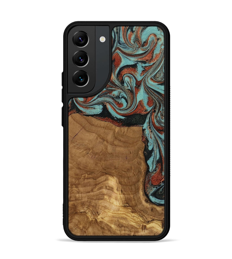 Galaxy S22 Plus Wood Phone Case - Madilyn (Ancient Olive, 818634)