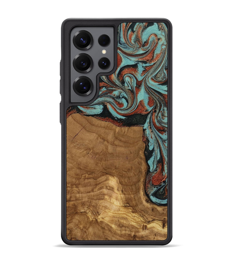 Galaxy S25 Ultra Wood Phone Case - Madilyn (Ancient Olive, 818634)