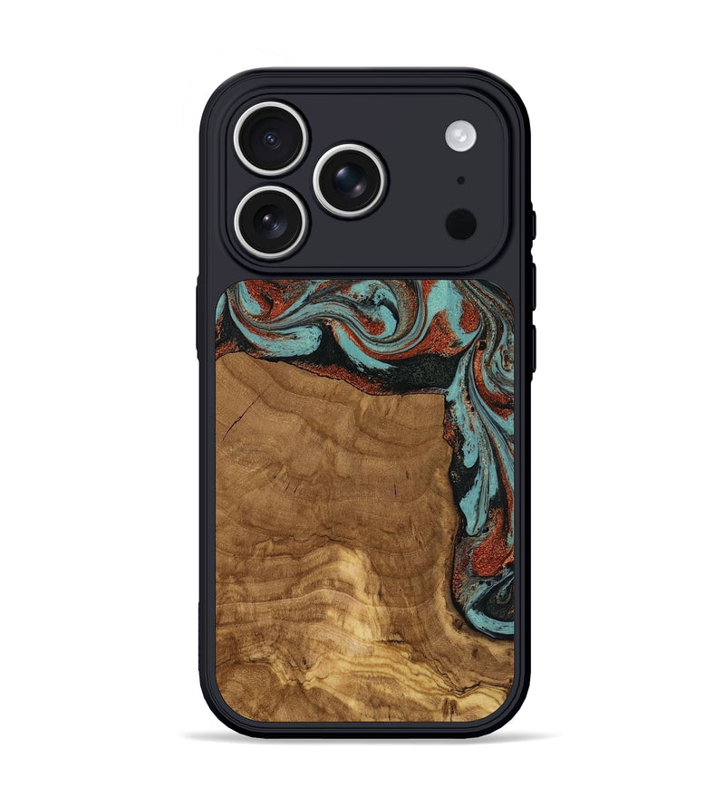 iPhone 17 Pro Wood Phone Case - Madilyn (Ancient Olive, 818634)
