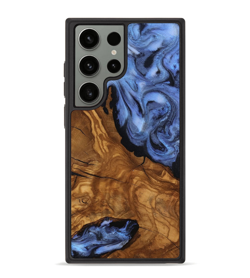 Galaxy S23 Ultra Wood Phone Case - Chas (Ancient Olive, 818635)