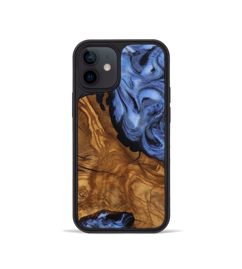 iPhone 12 mini Wood Phone Case - Chas (Ancient Olive, 818635)