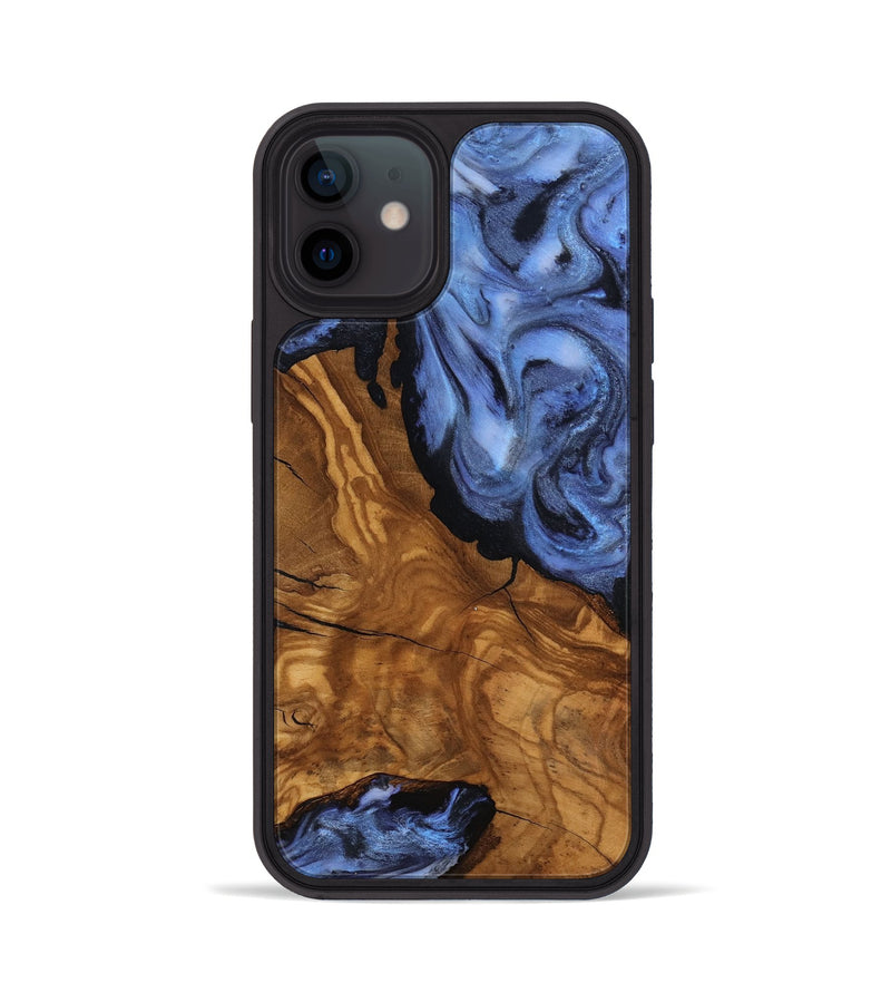 iPhone 12 Wood Phone Case - Chas (Ancient Olive, 818635)
