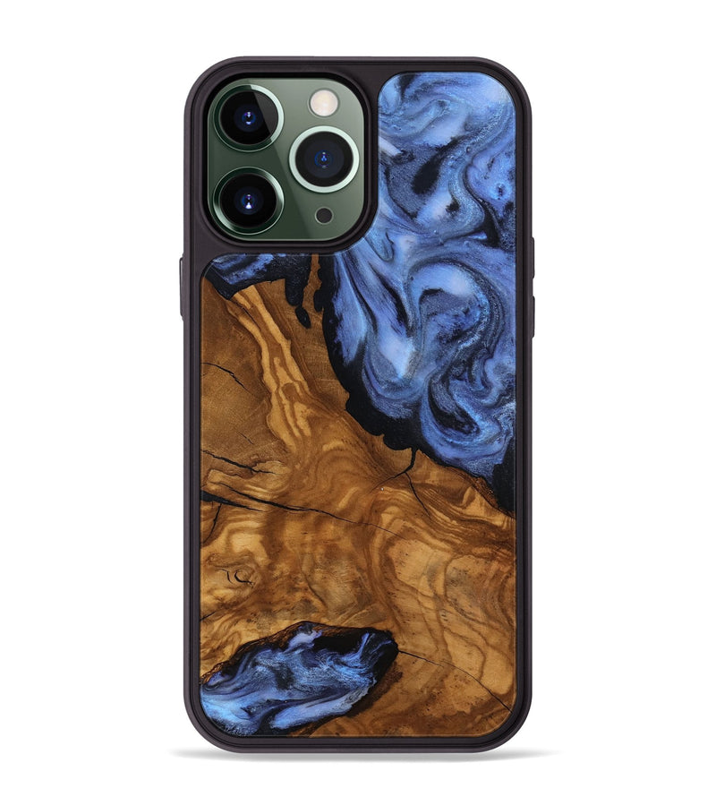 iPhone 13 Pro Max Wood Phone Case - Chas (Ancient Olive, 818635)