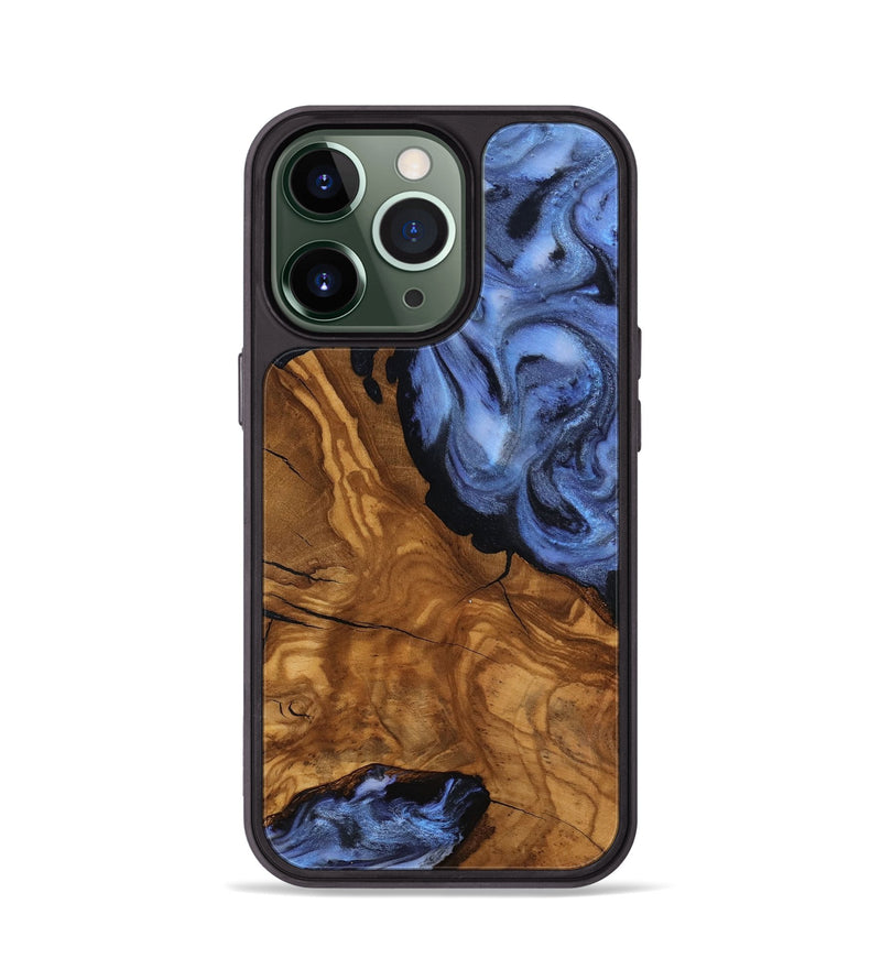 iPhone 13 Pro Wood Phone Case - Chas (Ancient Olive, 818635)