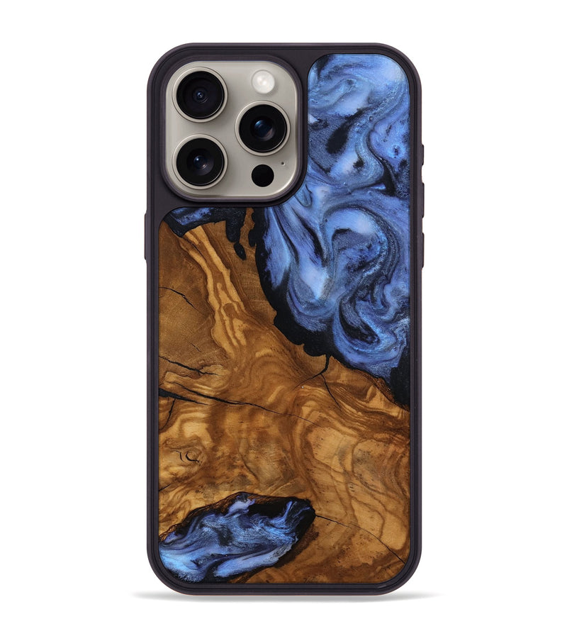 iPhone 15 Pro Max Wood Phone Case - Chas (Ancient Olive, 818635)